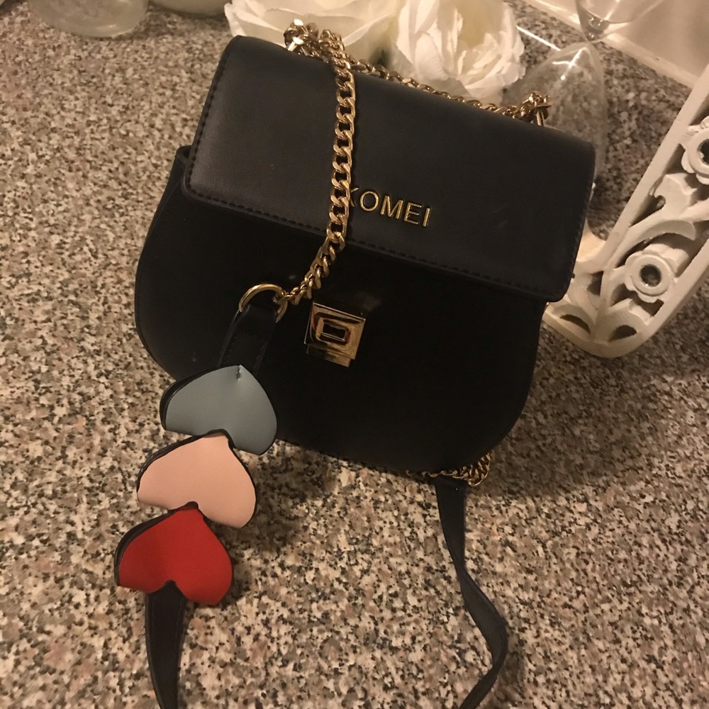 Black crossbody bag